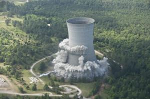 SRS Implosion of K Cooling Tower
